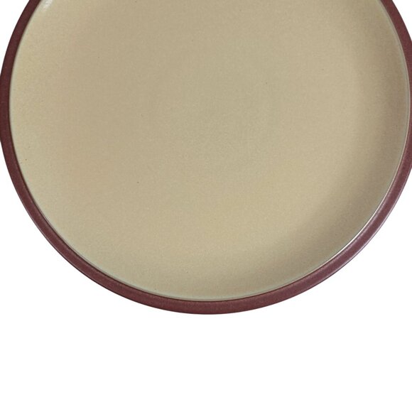 Denby Juice Salad Plate Lemon Yellow Round 8 7/8" Stoneware England Replace NEW - Picture 3 of 9